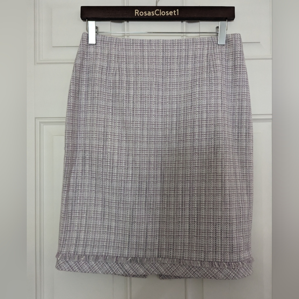 NWT White House Black Market Tweed Pencil Skirt